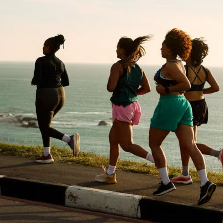 women running on a beach (c) Getty Images