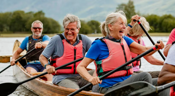 Older adults canoeing (c) Getty Images