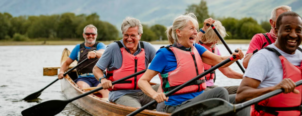 Older adults canoeing (c) Getty Images