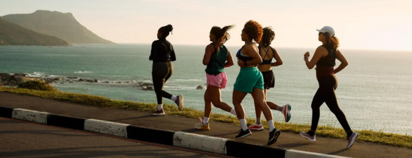 women running on a beach (c) Getty Images